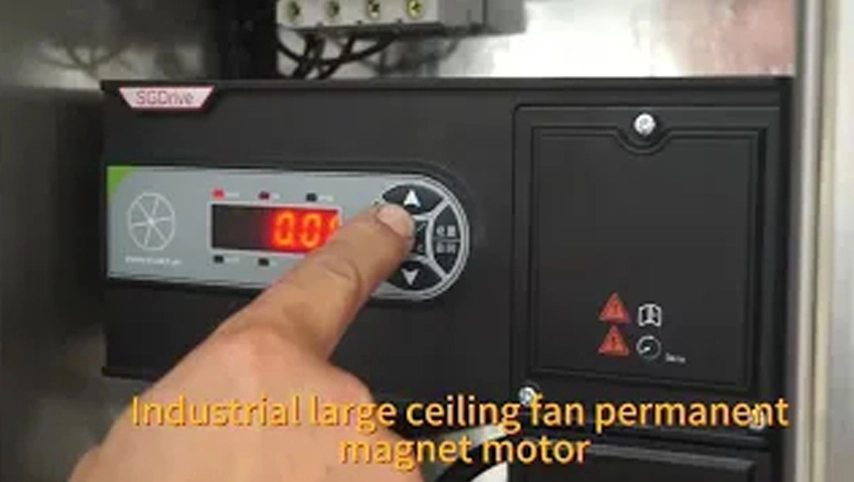 Industrieller großer Decken ventilator Durchmesser 7,3 m Internet der Dinge Intelligentes System Unternehmen Terrui