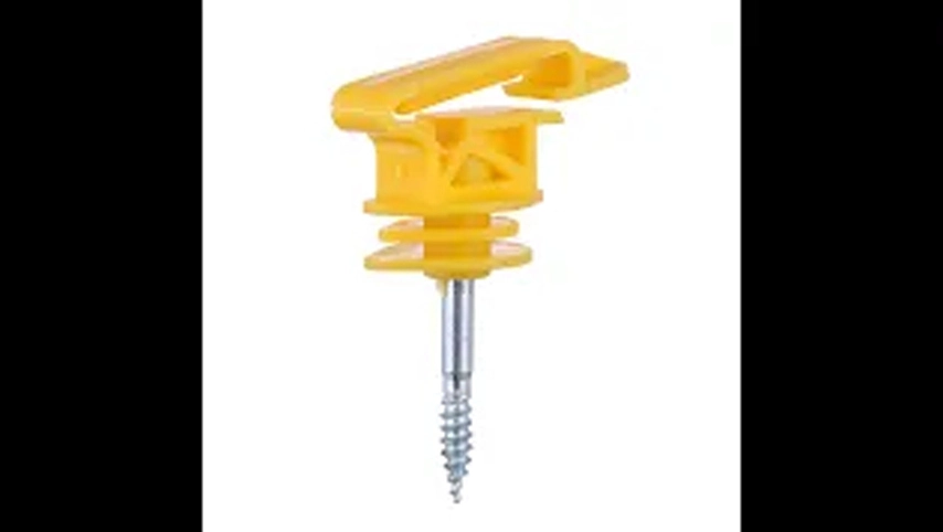 Hochwertige Schraub band isolator Elektrische Zaun Farm Fecht isolatoren