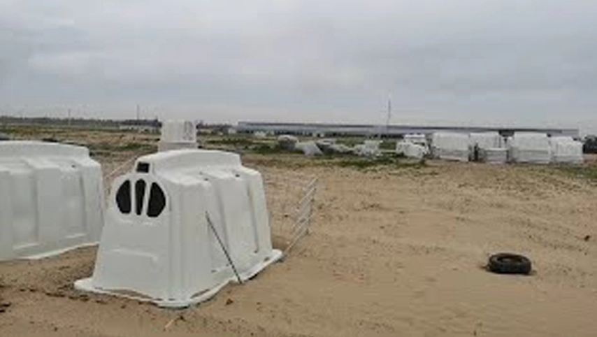 Daitry Farm Equipment Kalb Kalb Stift in der Wüste