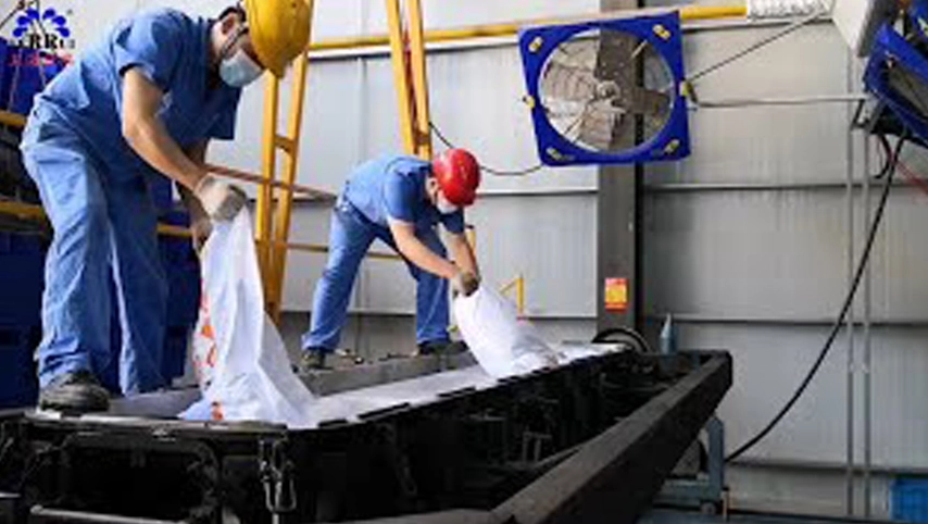 Rinder trinkern Kuh Trink trog Produktion