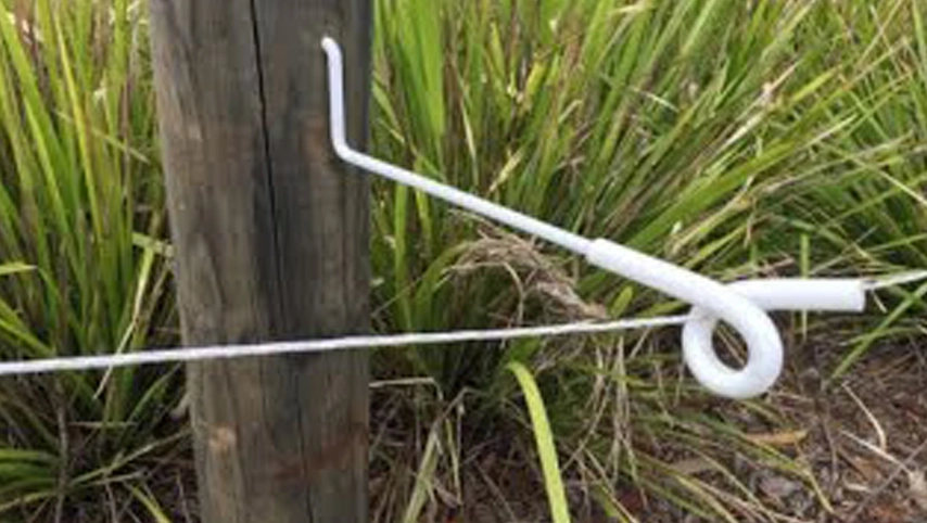 Elektrozaun-Zubehör Kunststoff-Einschrauben-Pigtail-Offset-Isolator