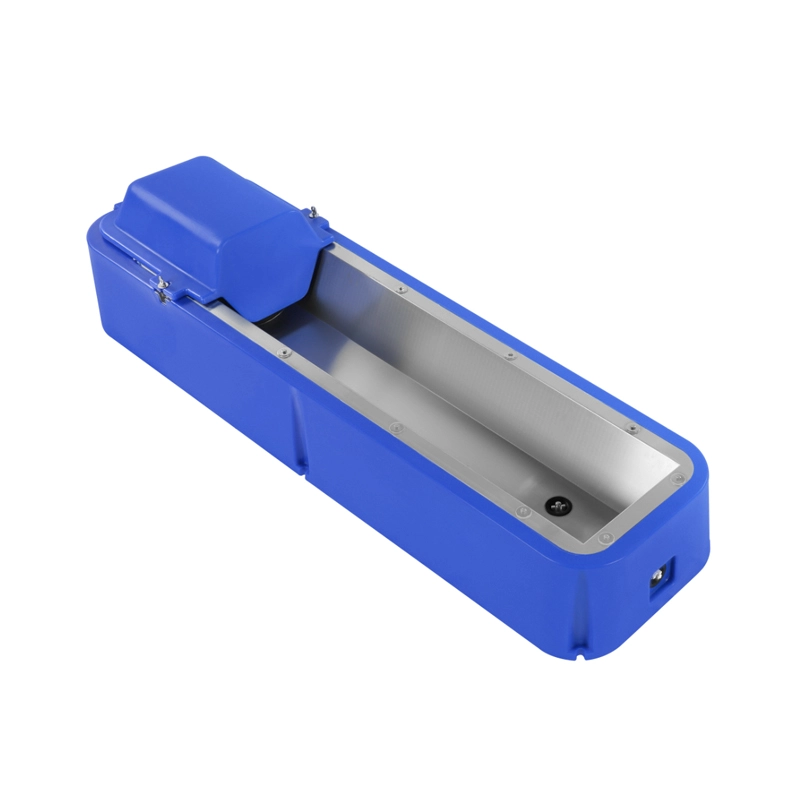 2,25 m/7,4 ft. Eröffnung Edelstahl-Rinder wasser trog