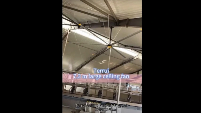 Großer industrieller Decken ventilator