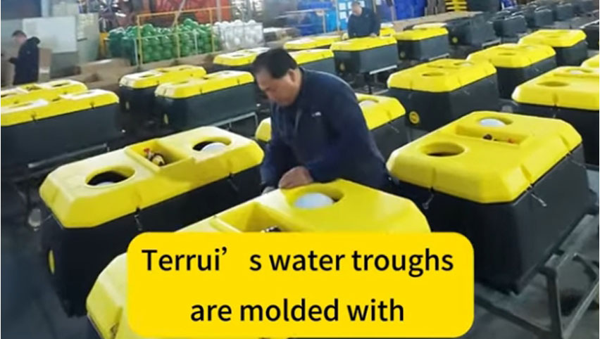 Terrui Wasser trog