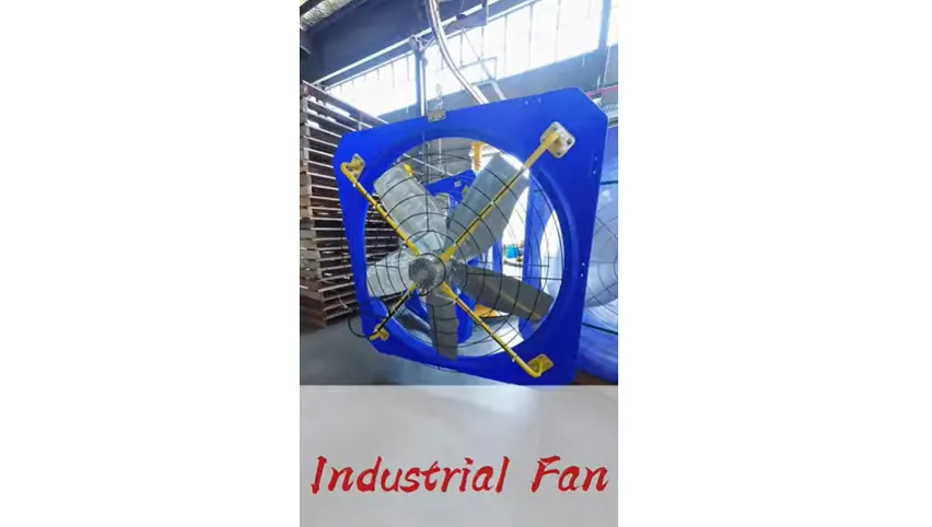 Videovorführung von Industrie-Deckenventilatoren