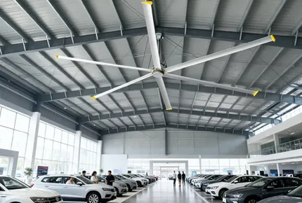Wie ein Industrie-Deckenventilator Ihr Unternehmen verwandeln kann