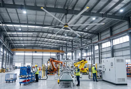 Warum Ihre Hochvolumen-Belüftung versagt: Ein Feldaudit von Industrie-Deckenventilatoren